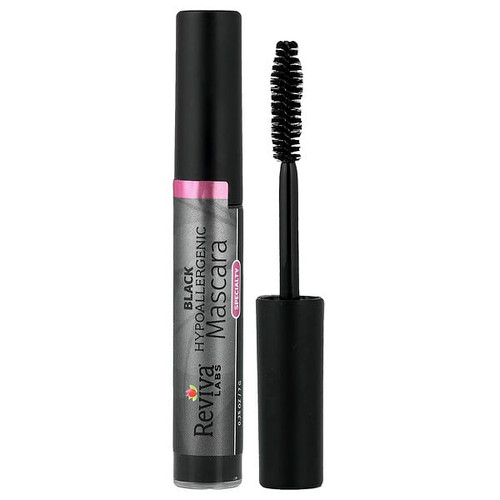 <img alt="Reviva Labs, Hypoallergenic Mascara, Black, 0.25 oz (7 g)" title="Reviva Labs, Hypoallergenic Mascara, Black, 0.25 oz (7 g),087992111013"