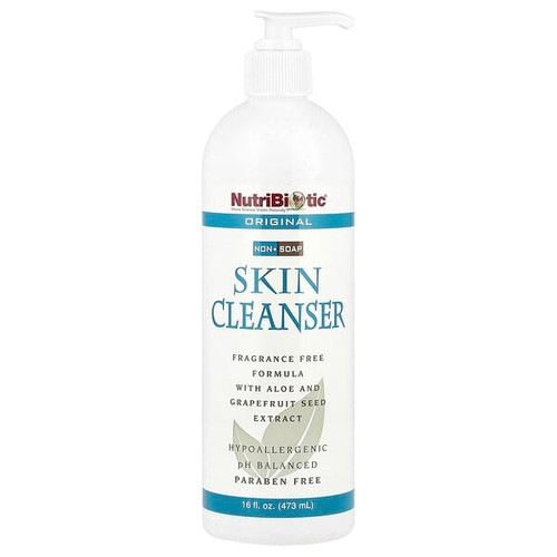 <img alt="NutriBiotic, Skin Cleanser, Non-Soap, Original, Fragrance Free , 16 fl oz (473 ml)" title="NutriBiotic, Skin Cleanser, Non-Soap, Original, Fragrance Free , 16 fl oz (473 ml),728177010263"