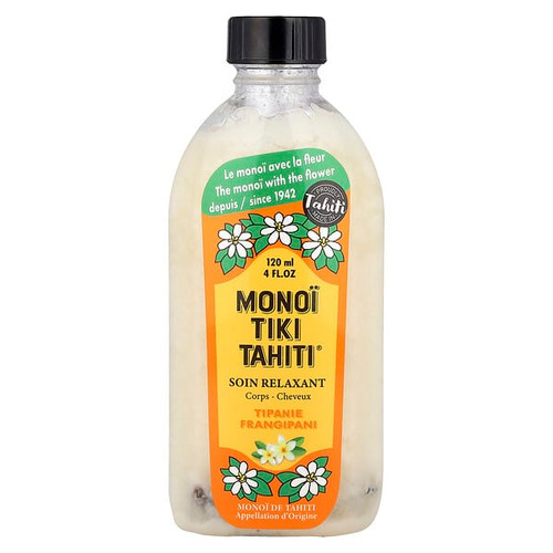 <img alt="Monoi Tiare Tahiti, Monoi Tiki Tahiti, Tipanie, Coconut Oil, 4 fl oz (120 ml)" title="Monoi Tiare Tahiti, Monoi Tiki Tahiti, Tipanie, Coconut Oil, 4 fl oz (120 ml),715783673005"