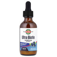 <img alt="KAL, Ultra Biotin,  Mixed Berry, 10,000 mcg, 2 fl oz (59 ml)" title="KAL, Ultra Biotin,  Mixed Berry, 10,000 mcg, 2 fl oz (59 ml),021245232629"
