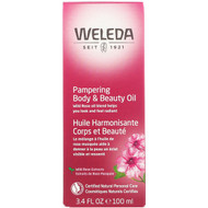 Weleda, Pampering Body & Beauty Oil, Wild Rose Extracts, 3.4 fl oz (100 ml)