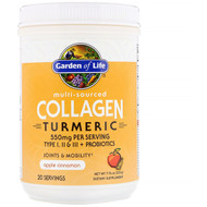 Garden of Life, Multi-Sourced Collagen Turmeric, Apple Cinnamon, 7.76 oz (220 g)