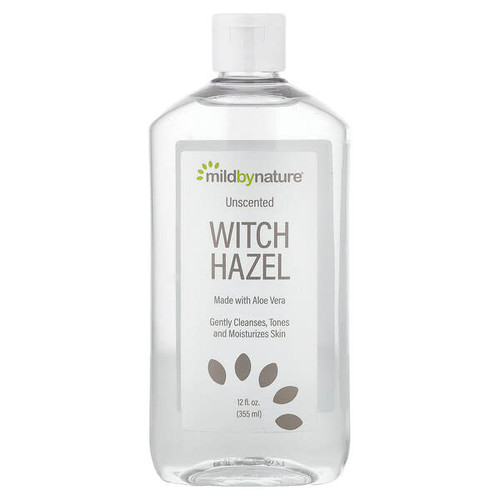 <img alt="Mild By Nature, Witch Hazel, Alcohol-Free, Unscented, 12 fl oz (355 ml)" title="Mild By Nature, Witch Hazel, Alcohol-Free, Unscented, 12 fl oz (355 ml),898220013609"