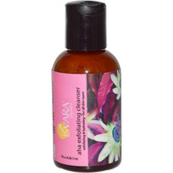 3 PACK of Isvara Organics, AHA Exfoliating Cleanser, 3 fl oz (88.72 ml)