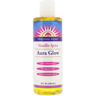 3 PACK of Heritage Store, Aura Glow, Vanilla-Spice, 8 fl oz (240 ml)