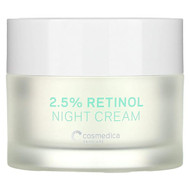 <img alt="Cosmedica Skincare, 2.5% Retinol Night Cream, 1.76 oz (50 g)" title="Cosmedica Skincare, 2.5% Retinol Night Cream, 1.76 oz (50 g),736631276605"