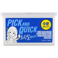 Dewytree, Pick and Quick Refreshing Aqua Mask, 30 Sheets