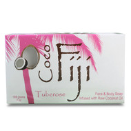 Organic Fiji, Face & Body Bar Soap, Tuberose, 7 oz (198 g) Bar (Discontinued Item)