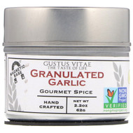 3 PACK OF Gustus Vitae, Gourmet Spice, Granulated Garlic, 2.2 oz (62 g)