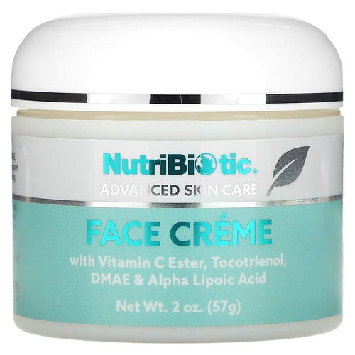<img alt="NutriBiotic, Advanced Skin Care, Face Creme, 2 oz (57 g)" title="NutriBiotic, Advanced Skin Care, Face Creme, 2 oz (57 g),728177010904"