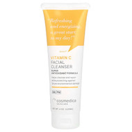 <img alt="Cosmedica Skincare, Vitamin C Facial Cleanser, Super Antioxidant Formula, 4 oz (120 ml)" title="Cosmedica Skincare, Vitamin C Facial Cleanser, Super Antioxidant Formula, 4 oz (120 ml),852681950477"