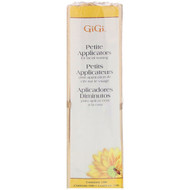 3 PACK of Gigi Spa, Petite Applicators for Facial Waxing, 100 Petite Applicators