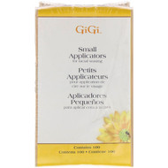 3 PACK of Gigi Spa, Small Applicators for Facial Waxing, 100 Small Applicators