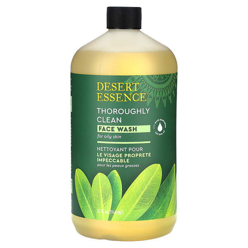 <img alt="Desert Essence, Thoroughly Clean Face Wash, For Oily Skin, 32 fl oz (946 ml)" title="Desert Essence, Thoroughly Clean Face Wash, For Oily Skin, 32 fl oz (946 ml),718334221113"