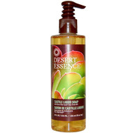 3 PACK of Desert Essence, Castile Liquid Soap, with Eco-Harvest Tea Tree Oil, 8 fl oz (236 ml)