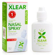 3 PACK OF Xlear, Xylitol Saline Nasal Spray, .75 fl oz (22 ml)