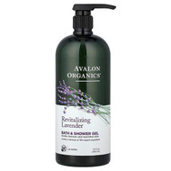 <img alt="Avalon Organics, Bath & Shower Gel, Revitalizing Lavender, 32 fl oz (946 ml)" title="Avalon Organics, Bath & Shower Gel, Revitalizing Lavender, 32 fl oz (946 ml),654749351963"