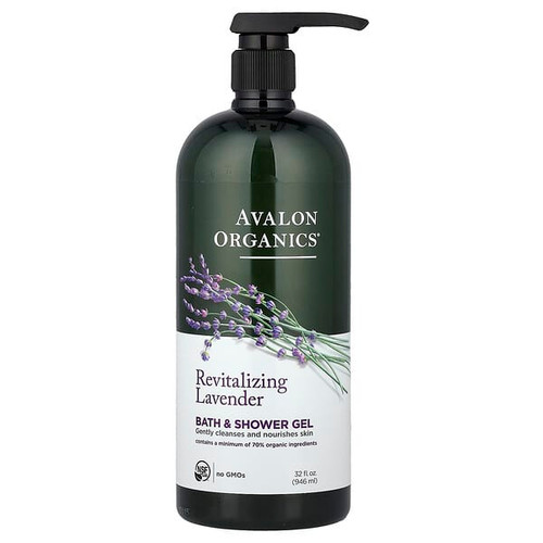 <img alt="Avalon Organics, Bath & Shower Gel, Revitalizing Lavender, 32 fl oz (946 ml)" title="Avalon Organics, Bath & Shower Gel, Revitalizing Lavender, 32 fl oz (946 ml),654749351963"