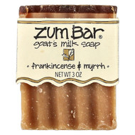 <img alt="ZUM, Zum Bar, Goats Milk Soap, Frankincense & Myrrh, 3 oz" title="ZUM, Zum Bar, Goats Milk Soap, Frankincense & Myrrh, 3 oz,663204210516"