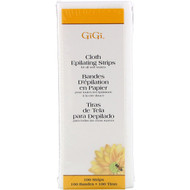 3 PACK of Gigi Spa, Cloth Epilating Strips for Soft Waxes, Small, 100 Strips