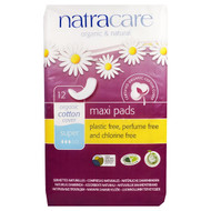 3 PACK of Natracare, Organic & Natural Maxi Pads, 12 Super Pads