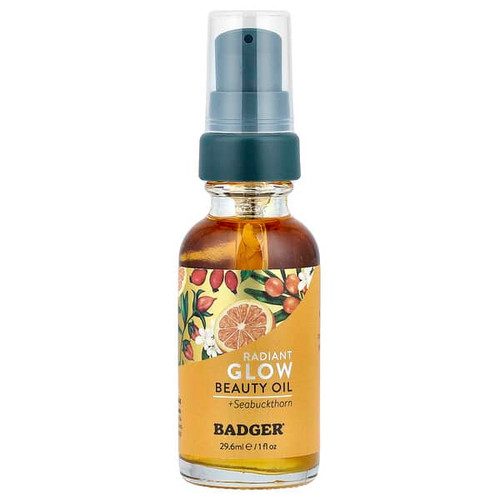 <img alt="Badger, Glow Beauty Oil + Seabuckthorn, 1 fl oz (29.6 ml)" title="Badger, Glow Beauty Oil + Seabuckthorn, 1 fl oz (29.6 ml),634084270082"