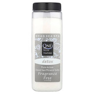 <img alt="One with Nature, Dead Sea Spa, Mineral Salts, Detox, Fragrance Free, 32 oz (907 g)" title="One with Nature, Dead Sea Spa, Mineral Salts, Detox, Fragrance Free, 32 oz (907 g),812281010193"