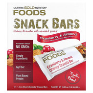 <img alt="California Gold Nutrition, Foods, Cranberry & Almond Chewy Granola Bars, 12 Bars, 1.4 oz (40 g) Each" title="California Gold Nutrition, Foods, Cranberry & Almond Chewy Granola Bars, 12 Bars, 1.4 oz (40 g) Each,898220013210"