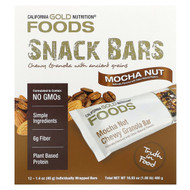 <img alt="California Gold Nutrition, Foods, Mocha Nut Chewy Granola Bars, 12 Bars, 1.4 oz (40 g) Each" title="California Gold Nutrition, Foods, Mocha Nut Chewy Granola Bars, 12 Bars, 1.4 oz (40 g) Each,898220013227"