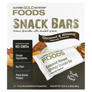 <img alt="California Gold Nutrition, Foods, Coconut Almond Chewy Granola Bars, 12 Bars, 1.4 oz (40 g) Each" title="California Gold Nutrition, Foods, Coconut Almond Chewy Granola Bars, 12 Bars, 1.4 oz (40 g) Each,898220013241"