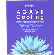 Petitfee, Agave Cooling, Hydrogel Face Mask, 5 Pack, 1.12 oz (32 g) Each