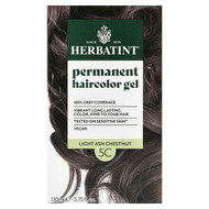 <img alt="Herbatint, Permanent Haircolor Gel, 5C Light Ash Chestnut, 5.75 fl oz (170 ml)" title="Herbatint, Permanent Haircolor Gel, 5C Light Ash Chestnut, 5.75 fl oz (170 ml),666248001232"