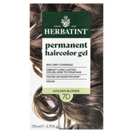 <img alt="Herbatint, Permanent Haircolor Gel, 7D Golden Blonde, 5.75 fl oz (170 ml)" title="Herbatint, Permanent Haircolor Gel, 7D Golden Blonde, 5.75 fl oz (170 ml),666248001133"