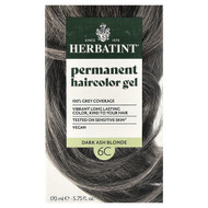 <img alt="Herbatint, Permanent Haircolor Gel, 6C Dark Ash Blonde, 5.75 fl oz (170 ml)" title="Herbatint, Permanent Haircolor Gel, 6C Dark Ash Blonde, 5.75 fl oz (170 ml),666248001249"