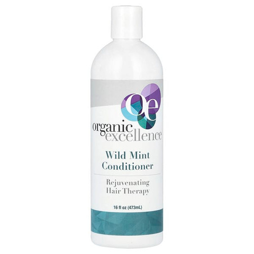 <img alt="Organic Excellence, Conditioner, Rejuvenating Hair Therapy, Wild Mint, 16 fl oz (473 ml)" title="Organic Excellence, Conditioner, Rejuvenating Hair Therapy, Wild Mint, 16 fl oz (473 ml),809183100060"