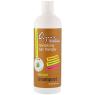 Organic Excellence, Shampoo, Revitalizing Hair Therapy, Wild Mint, 16 fl oz (473 ml)
