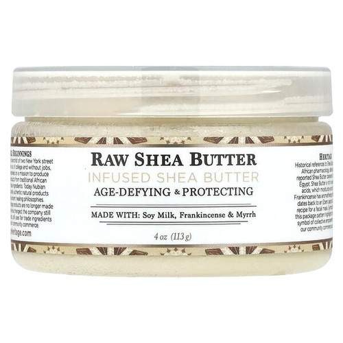 <img alt="Nubian Heritage, Raw Shea Butter, Infused Shea Butter, 4 oz (113 g)" title="Nubian Heritage, Raw Shea Butter, Infused Shea Butter, 4 oz (113 g),764302123002"