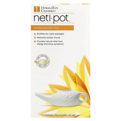<img alt="Himalayan Chandra, Porcelain Neti Pot, 1 Pot" title="Himalayan Chandra, Porcelain Neti Pot, 1 Pot,652865411998"