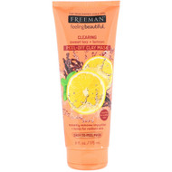 3 PACK of Freeman Beauty, Feeling Beautiful, Clearing Peel-Off Clay Mask, Sweet Tea + Lemon, 6 fl oz (175 ml)