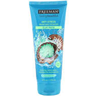 3 PACK of Freeman Beauty, Feeling Beautiful, Anti-Stress Clay Mask, Dead Sea Minerals, 6 fl oz (175 ml)