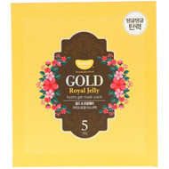 Koelf, Gold Royal Jelly Hydro Gel Mask Pack, 5 Masks, 30 g Each