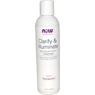 Now Foods, Solutions, Clarify & Illuminate Cleanser, 8 fl oz (237 ml)