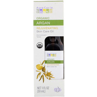 Aura Cacia, Organic Skin Care Oil, Rejuvenating, Argan, 1 fl oz (30 ml)