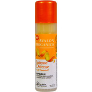 3 PACK of Avalon Organics, Intense Defense, With Vitamin C, Lip Balm, 0.25 oz (7 g)