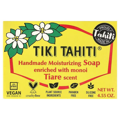 <img alt="Monoi Tiare Tahiti, Handmade Moisturizing Bar Soap, Tiare, 4.55 oz (130 g)" title="Monoi Tiare Tahiti, Handmade Moisturizing Bar Soap, Tiare, 4.55 oz (130 g),715783674200"