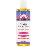 Heritage Store, Arnica Aura Glow, Body and Massage Oil, Sore Muscle Formula, 8 fl oz (240 ml)