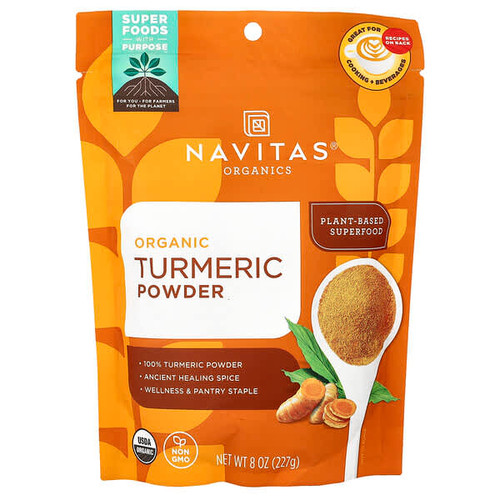<img alt="Navitas Organics, Organic Turmeric Powder, 8 oz (227 g)" title="Navitas Organics, Organic Turmeric Powder, 8 oz (227 g),811961021320"
