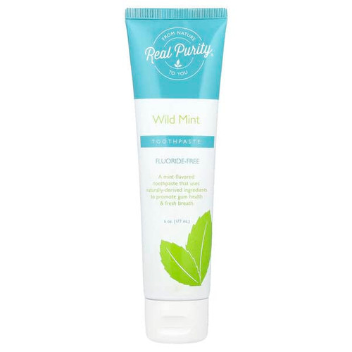 <img alt="Real Purity, Toothpaste, Wild Mint, 6 oz (177 ml)" title="Real Purity, Toothpaste, Wild Mint, 6 oz (177 ml),031758001889"