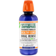 TheraBreath, Healthy Gums Oral Rinse, Clean Mint Flavor, 16 fl oz (473 ml)