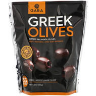 3 PACK of Gaea, Greek Olives, Pitted Kalamata Olives, 5.3 oz (150 g)